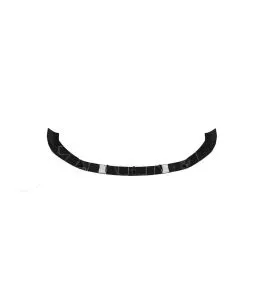 Μπροστινό Spoiler Για Bmw X1 F48 15-19 M-Packet Γυαλιστερό Μαύρο 3 Τεμάχια 