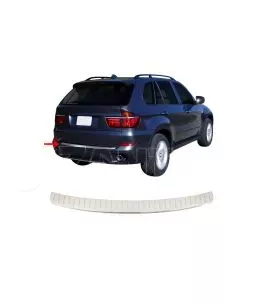 Προστατευτικό Πίσω Προφυλακτήρα Για Bmw X5 E70 LCI 11-13 Από Ανοξείδωτο Ατσάλι (Steel) 