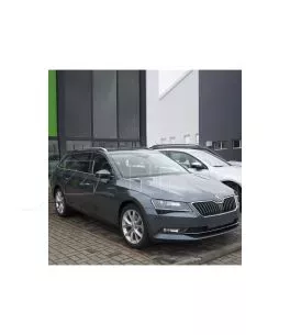 Προστατευτικό Πίσω Προφυλακτήρα Για  Skoda Superb III (3V) 15-20 & 20+ Estate / Caravan Από Ανοξείδωτο Ατσάλι (Steel) 