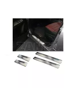 Διακοσμητικά Εσωτερικά Μασπιέ Πόρτας Για Toyota Rav4 16-18 / Toyota C-ΗR 2016+ Ηybrid Χρωμίου Αυτοκόλλητα 4 Τεμάχια 2/23007 