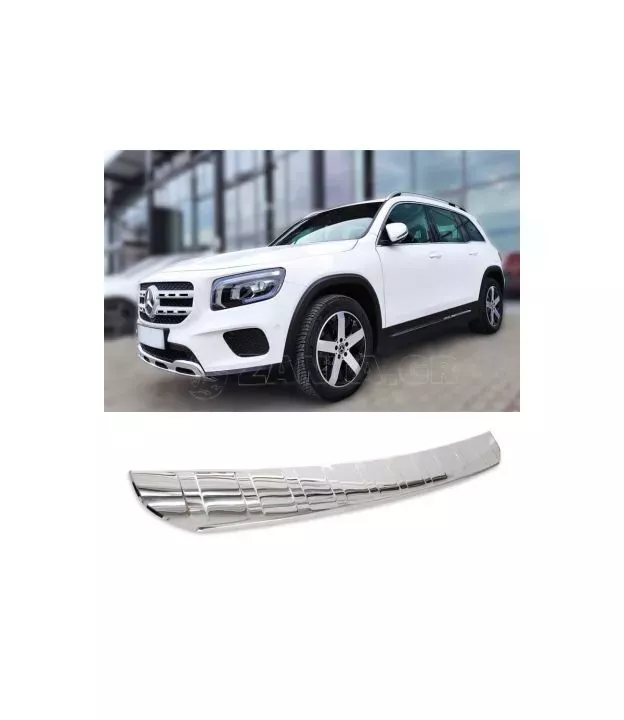 Προστατευτικό Πίσω Προφυλακτήρα Για Mercedes-Benz GLB X247 19+ Από Ανοξείδωτο Ατσάλι (Steel)