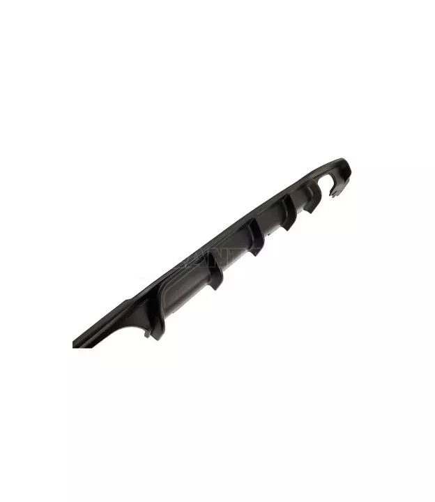 Diffuser Πίσω Προφυλακτήρα Για Bmw 3 F30/F31 11-19 M-Packet Μαύρο Ματ Με 2 Διπλές Τρύπες Εξάτμισης Αριστερά & Δεξιά Από Abs Πλασ