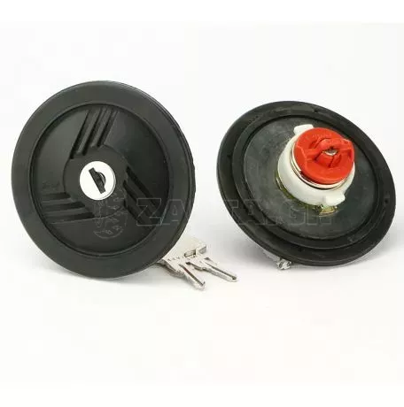 FARMA ΤΑΠΑ ΒΕΝΖΙΝΗΣ ΜΕ ΚΛΕΙΔΙ ΓΙΑ VOLVO 142-144-145-164-242-244 >1977 / 264 >1977 ΣΕ ΜΑΥΡΟ ΧΡΩΜΑ FARMA - 1 τεμ. 015505/FA 