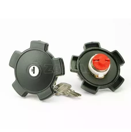 FARMA ΤΑΠΑ ΒΕΝΖΙΝΗΣ ΜΕ ΚΛΕΙΔΙ ΓΙΑ VW GOLF DIESEL 1974-1983 / SCIROCCO 1978-1992 / JETTA 1979-1983 ΣΕ ΜΑΥΡΟ ΧΡΩΜΑ FARMA - 1 τεμ. 015515/FA 