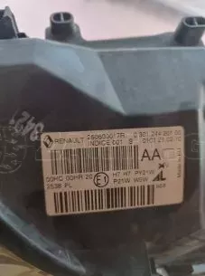ΑΡΙΣΤΕΡΟ ΦΑΝΑΡΙ ΓΙΑ RENAULT MEGANE '08-'12 ΚΩΔΙΚΟΣ 260600017R 