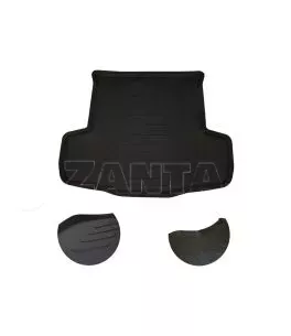 Πατάκι Πορτ-Παγκάζ 3D Σκαφάκι Από Λάστιχο TPE Για Nissan Pulsar C13 13+  Μαύρο Rizline 