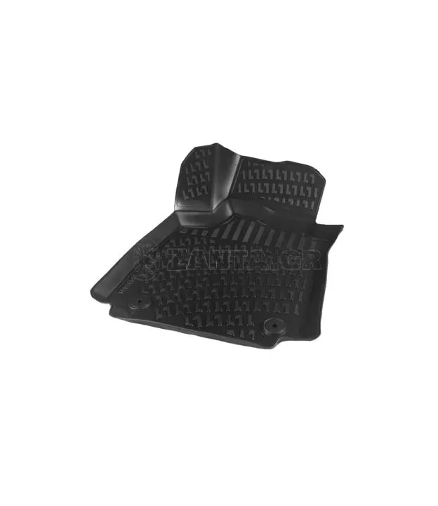 Πατάκια Σκαφάκια 3D Από Λάστιχο TPE Για Renault Clio 4 12-19 Rizline 4 Τεμάχια Μαύρα