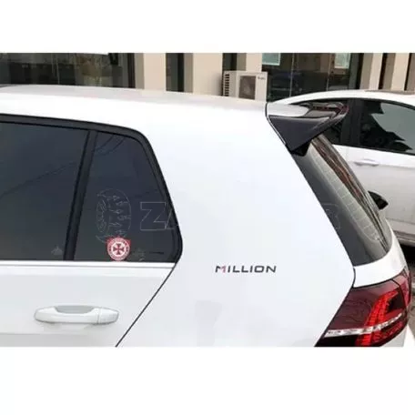 Αεροτομή Οροφής Για Vw Golf VII (7-7.5) 12-20 Oem Look V2 Μαύρο Γυαλιστερό 
