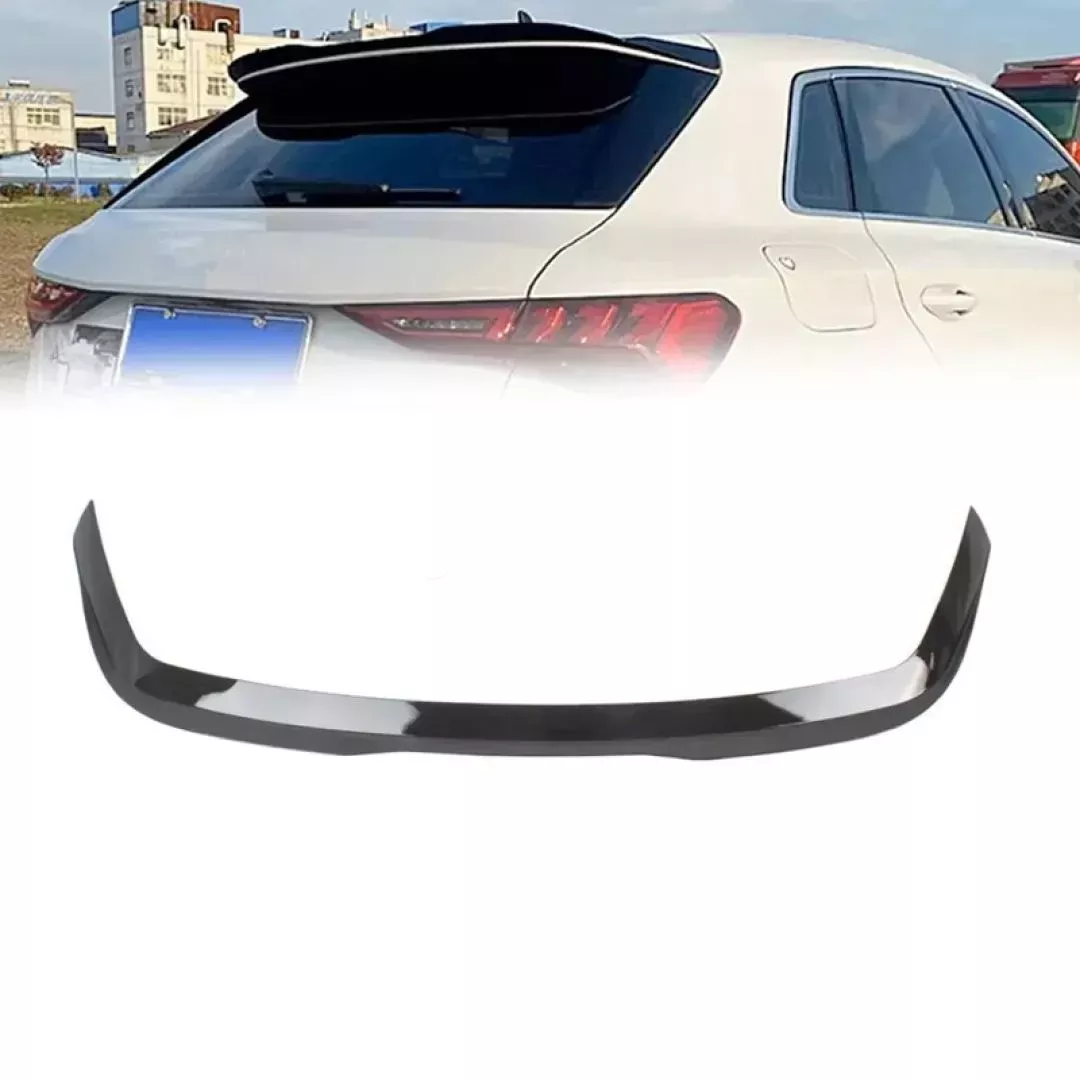 Αεροτομή Οροφής Για Audi A3 8Y Sportsback 2020+ S3 Look Μαύρο Γυαλιστερό Από Abs Πλαστικό