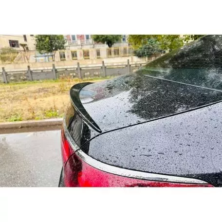 Αεροτομή Πορτ Παγκάζ Για Mercedes-Benz E-Class W214 2024+ Amg V2 Abs Πλαστικό Γυαλιστερή Μαύρη 
