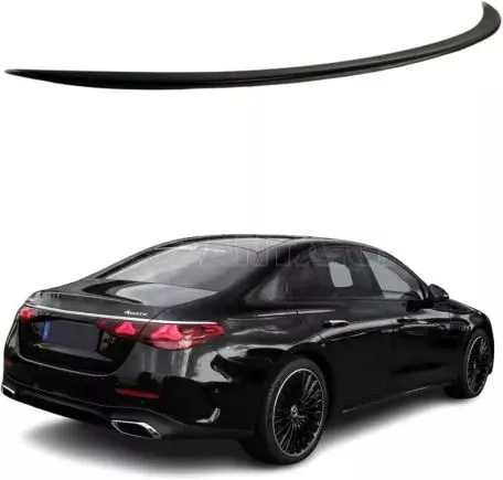 Αεροτομή Πορτ Παγκάζ Για Mercedes-Benz E-Class W214 2024+ Amg V2 Abs Πλαστικό Γυαλιστερή Μαύρη 