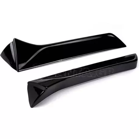 Αεροτομές Πρόσθετα Δεξιά Αριστερά Για Seat Leon FR 5F 13-20 Hatchback Piano Black Standard Έκδοση 2 Τεμάχια 