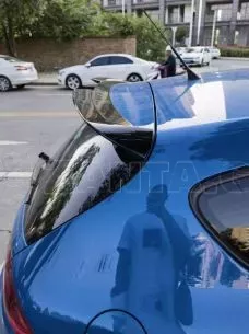 Αεροτομή Οροφής Για Seat Leon 1P 09-13 Cupra Look Από Abs Πλαστικό Μαύρη Γυαλιστερή 