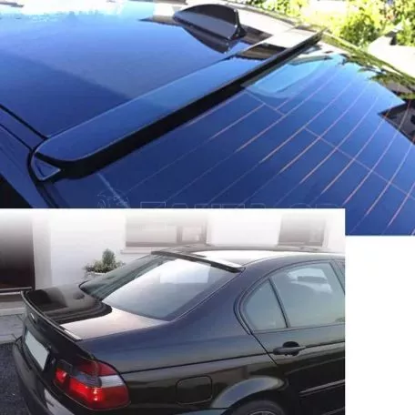 Αεροτομή Οροφής Για Bmw 3 E46 Sedan 99-05 Piano Black Abs Πλαστικό AC Look 