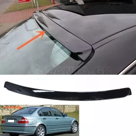 Αεροτομή Οροφής Για Bmw 3 E46 Sedan 99-05 Piano Black Abs Πλαστικό AC Look 
