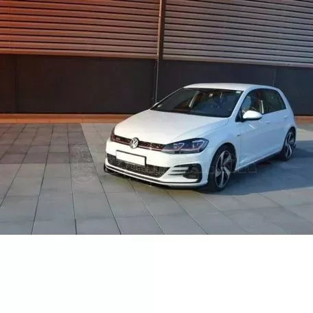 Μπροστινό Spoiler Για VW Golf VII (7.5) 17-20 GTI Έκδοση Μαύρο Γυαλιστερό Χρώμα Από Abs Πλαστικό Α Ποιότητα 