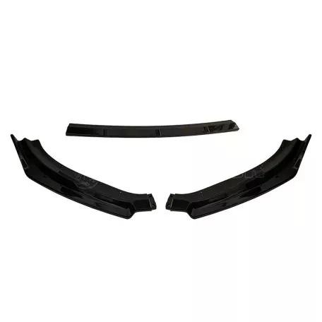Μπροστινό Spoiler Για VW Golf VII (7) 12-17 Standard Έκδοση Μαύρο Χρώμα Από Abs Πλαστικό 3 Τεμάχια 