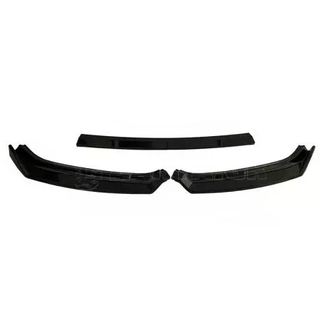 Μπροστινό Spoiler Για VW Golf VII (7.5) 17-20 Standard Έκδοση Μαύρο Χρώμα Από Abs Πλαστικό 3 Τεμάχια 