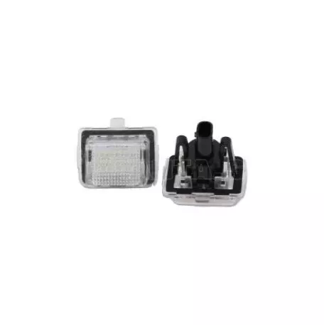 Πλαφονιέρα πίσω πινακίδας για Mercedes W204 / W212 / C207 / W221 - με αυθεντικό φις, 44x30 mm - 2 τμχ. 