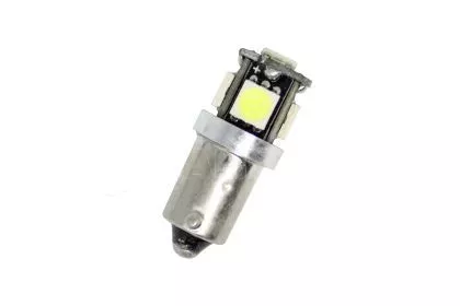 Led λάμπα τύπου BA9S CANBUS με 5 SMD led - 1τμχ. 