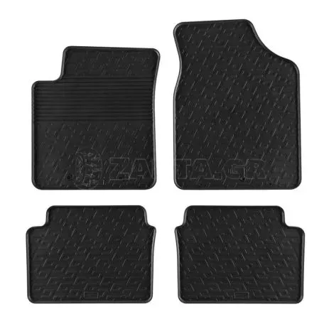 Πατάκια Αυτοκινήτου Gledring 0195 Hyundai I10 2008-2013 Μαύρο 4 Τεμαχίων 