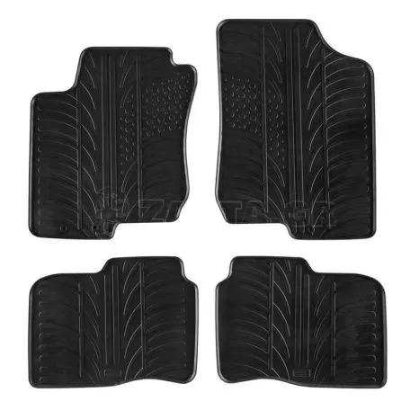 Πατάκια Αυτοκινήτου Gledring 0190 HYUNDAI I30 2007-2012/ KIA CEE΄D 2007-2012 Μαύρο 4 Τεμαχίων 