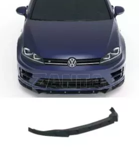 Μπροστινό Spoiler Για VW Golf VII (7) 12-17 R & R-Line Έκδοση Glossy Black Apex 