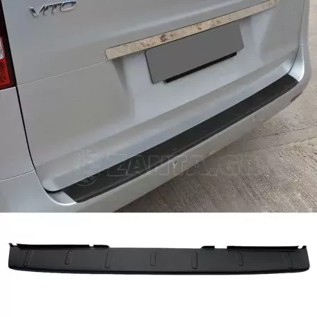 Προστατευτικό Πίσω Προφυλακτήρα Για Mercedes-Benz Vito (W447) 2014-2020 Από Abs Πλαστικό Μαύρο 