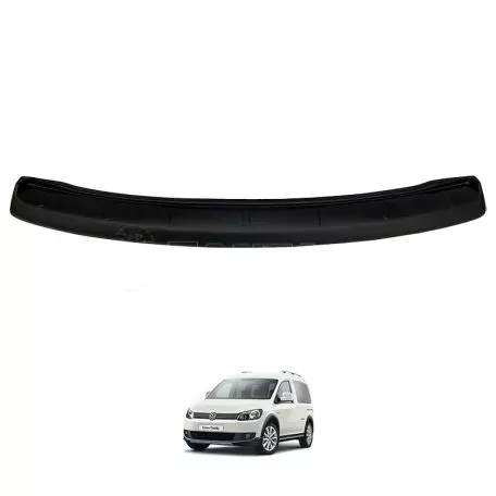 Προστατευτικό Πίσω Προφυλακτήρα Για VW Caddy 2003-2015 Από Abs Πλαστικό Μαύρο 