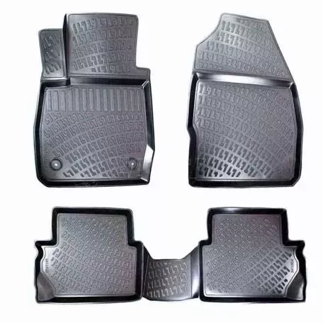 Πατάκια Σκαφάκια 3D Από Λάστιχο TPE Για Ford Puma 19+ Rizline 4 Τεμάχια Μαύρα 