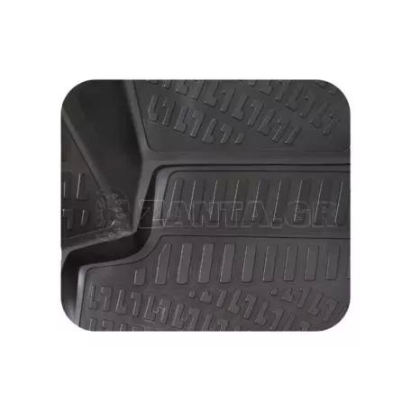 Πατάκια Σκαφάκια 3D Από Λάστιχο TPE Για Opel Mokka 12-19 / Chevrolet Trax 12+ Rizline 4 Τεμάχια Μαύρα 