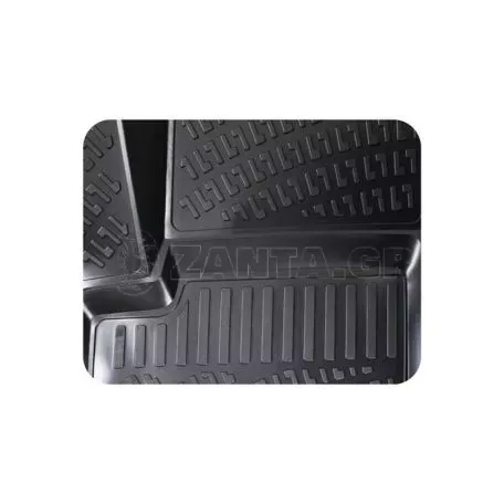 Πατάκια Σκαφάκια 3D Από Λάστιχο TPE Για Hyundai I20 2008-2014 Rizline 4 Τεμάχια Μαύρα 