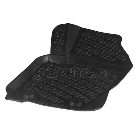 Πατάκια Σκαφάκια 3D Από Λάστιχο TPE Για Volvo S60 2010-/V60 2010-/V70 2010- Rizline 4 Τεμάχια Μαύρα 
