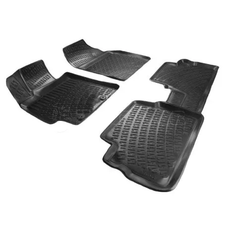 Πατάκια Σκαφάκια 3D Από Λάστιχο TPE Για Toyota Corolla 2002-2006 Rizline 4 Τεμάχια Μαύρα 