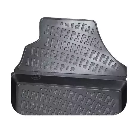 Πατάκια Σκαφάκια 3D Από Λάστιχο TPE Για Opel Vectra Β 1998-2002 Rizline 4 Τεμάχια Μαύρα 