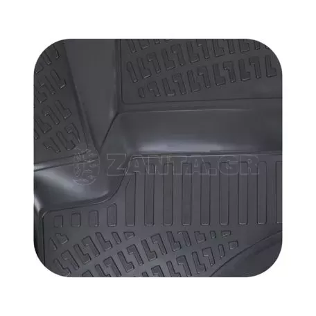 Πατάκια Σκαφάκια 3D Από Λάστιχο TPE Για Ford Kuga 2012- Rizline 4 Τεμάχια Μαύρα 