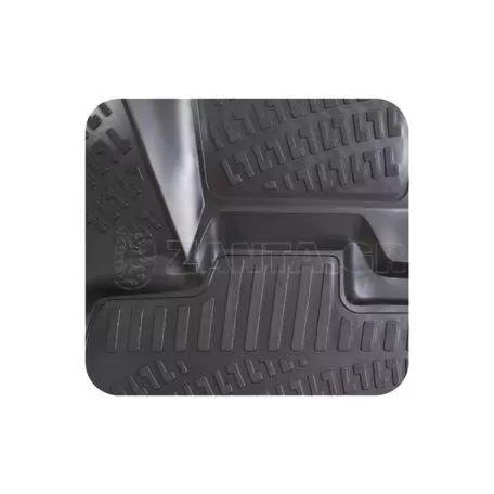 Πατάκια Σκαφάκια 3D Από Λάστιχο TPE Για ΒΜW X5 E70 2006-2012 Rizline 4 Τεμάχια Μαύρα 