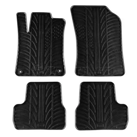 Πατάκια Αυτοκινήτου Gledring 0123 Citroen C3 2010-2015 5D / DS3 2009-2019 Μαύρο 4 Τεμάχια 
