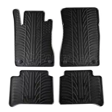 Πατάκια Αυτοκινήτου Gledring 0324 Mercedes Ε-Class W211 2002-2009 / CLS W219  Μαύρο 4 Τεμάχια 