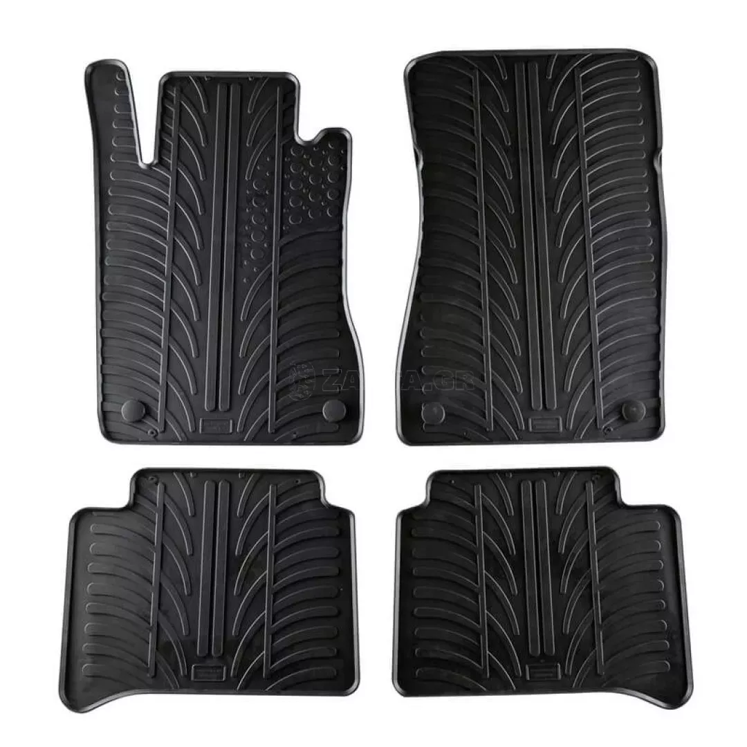 Πατάκια Αυτοκινήτου Gledring 0324 Mercedes Ε-Class W211 2002-2009 / CLS W219 Μαύρο 4 Τεμάχια