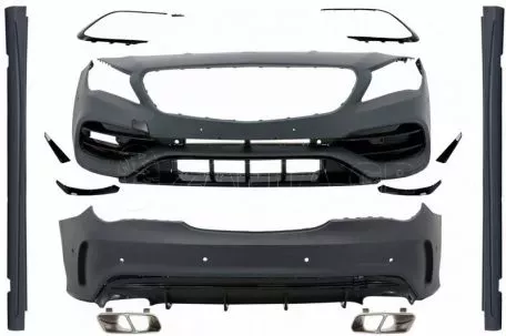 Body kit Για Mercedes-Benz CLA C117 W117 (2013-2018) Facelift Amg CLA45 Look 