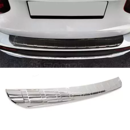 Προστατευτικό Πίσω Προφυλακτήρα Για Mercedes-Benz GLB X247 19+ Brushed Alu Από Ανοξείδωτο Ατσάλι (Steel) 