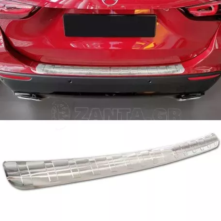 Προστατευτικό Πίσω Προφυλακτήρα Για Mercedes-Benz GLA H247 20+ Από Ανοξείδωτο Ατσάλι (Steel) 