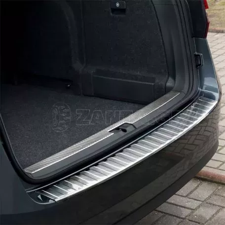 Προστατευτικό Πίσω Προφυλακτήρα Για  Skoda Superb III (3V) 15-20 & 20+ Estate / Caravan Από Ανοξείδωτο Ατσάλι (Steel) 