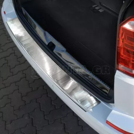 Προστατευτικό Πίσω Προφυλακτήρα Για Vw Transporter T6 15+ / Caravelle T6 15+ Από Ανοξείδωτο Ατσάλι (Steel) 