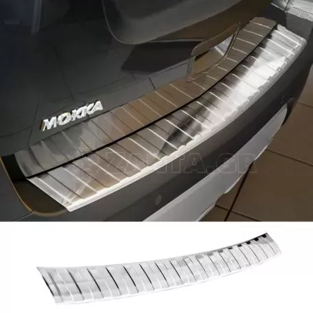 Προστατευτικό Πίσω Προφυλακτήρα Για Opel Mokka 12-16  Από Ανοξείδωτο Ατσάλι (Steel) 