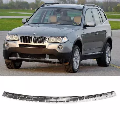 Προστατευτικό Πίσω Προφυλακτήρα Για Bmw X3 E83 06-10 Από Ανοξείδωτο Ατσάλι (Steel) 