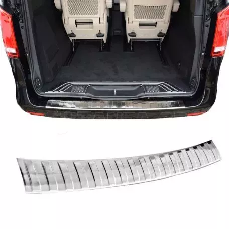 Προστατευτικό Πίσω Προφυλακτήρα Για Mercedes-Benz Vito W447 14+ Από Ανοξείδωτο Ατσάλι (Steel) 