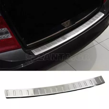 Προστατευτικό Πίσω Προφυλακτήρα Για Mercedes-Benz C-Class W204 07-11 Caravan Από Ανοξείδωτο Ατσάλι (Steel) 