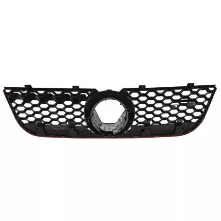 Μάσκα Για Vw Polo 9N3 05-09 GTI Look Κυψελωτή Με Κόκκινο Σιρίτι 1 Τεμάχιο 